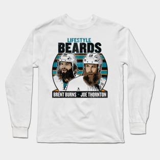 Brent Burns Seattle Lifestyle Beards Long Sleeve T-Shirt